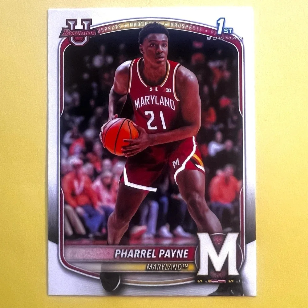 2025-26 Bowman U Basketball Pharrel Payne 1st Bowman Prospects #BPP-64 Maryland